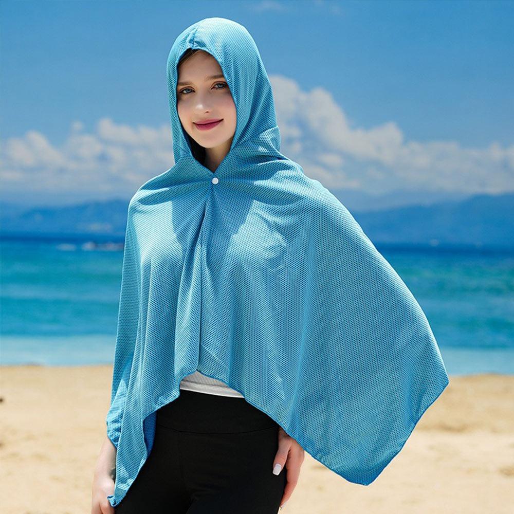 Soft Material Cooling Shawl Breathable Sports Cool Towel  Outdoor Sports Cycling Driving