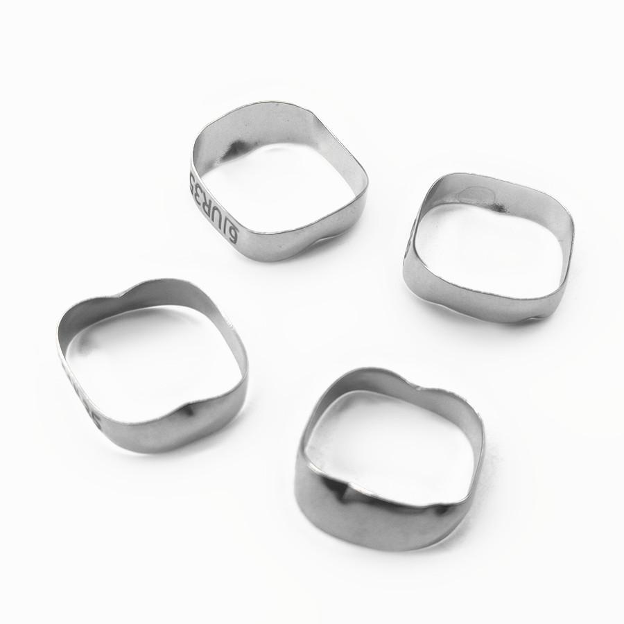 40pcs/ 20pcs Dental Orthodontic Flat Band 32mm- 41.5mm UR/UL/LL/LR Material