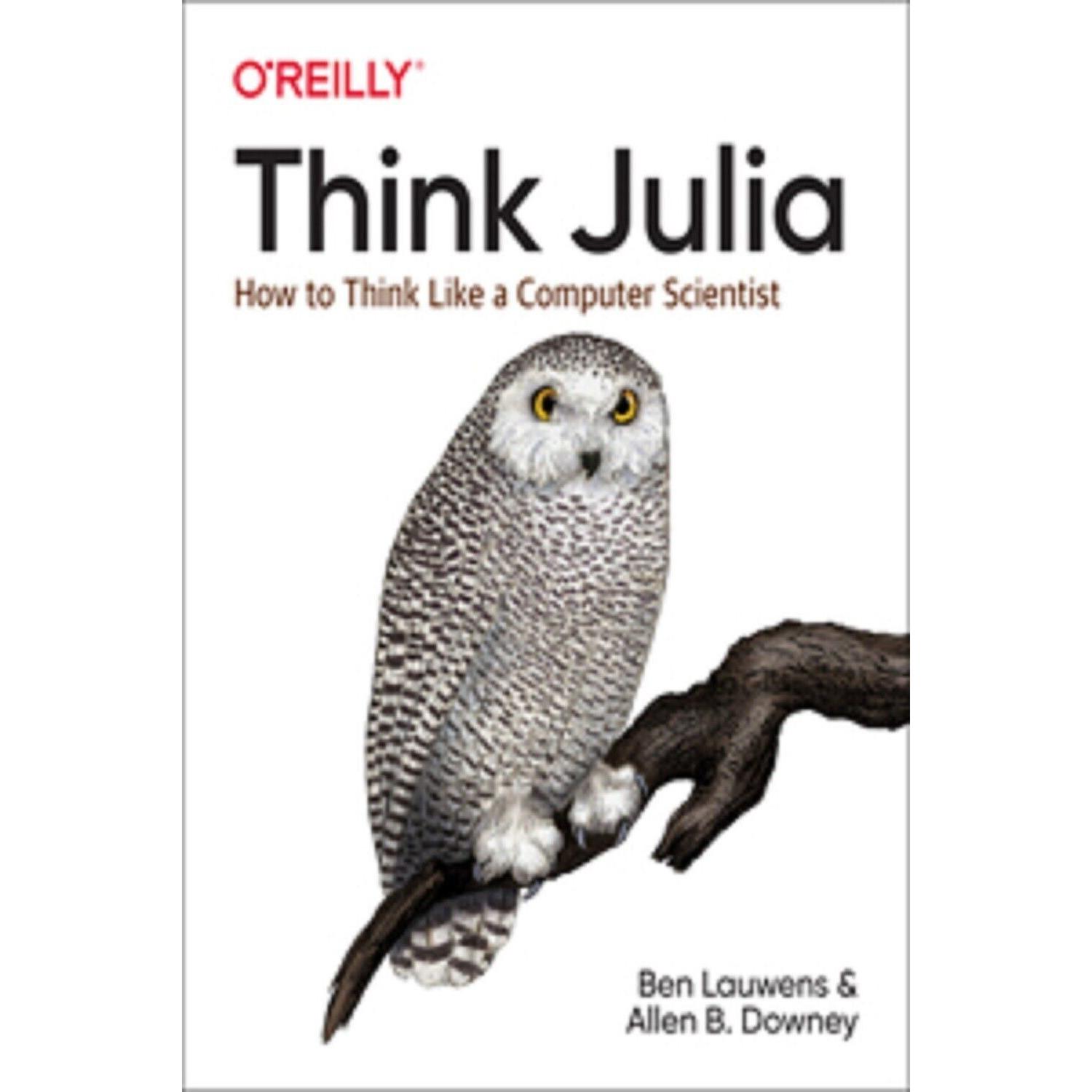 oreilly Think Julia Paperback i839 US-181
