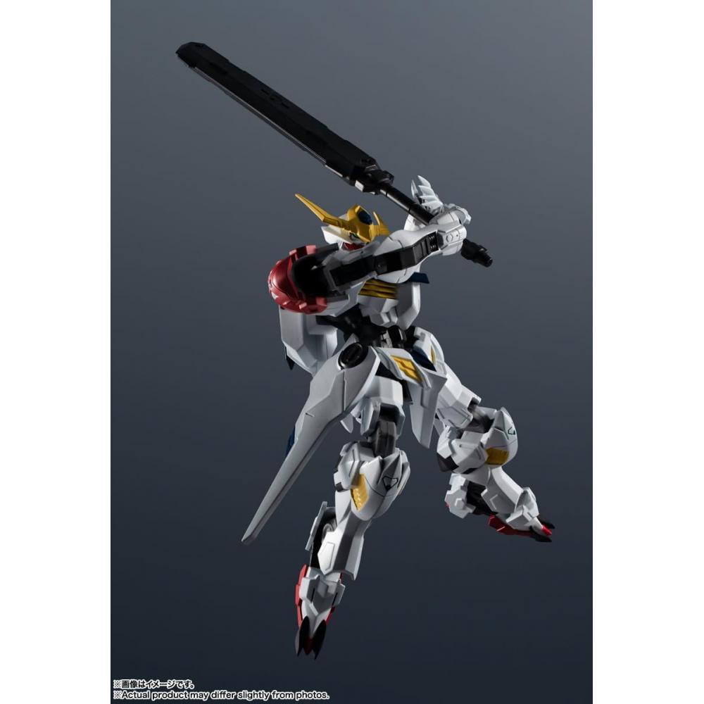 GUNDAM UNIVERSE Mobile Suit Gundam Iron-Blooded Orphans ASW-G-08 GUNDAM BARBATOS LUPUS Ungefähr 160 mm große, bewegliche Figur aus PVC und ABS, bemalt