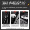 Leather Car Seat Gap Filler Seat Gap Leak Proof Filling Plug Strip For Cadillac Escalade Tiburon Deville Seville XT5 XTS CTS BLS SLS DTS SRX Metal