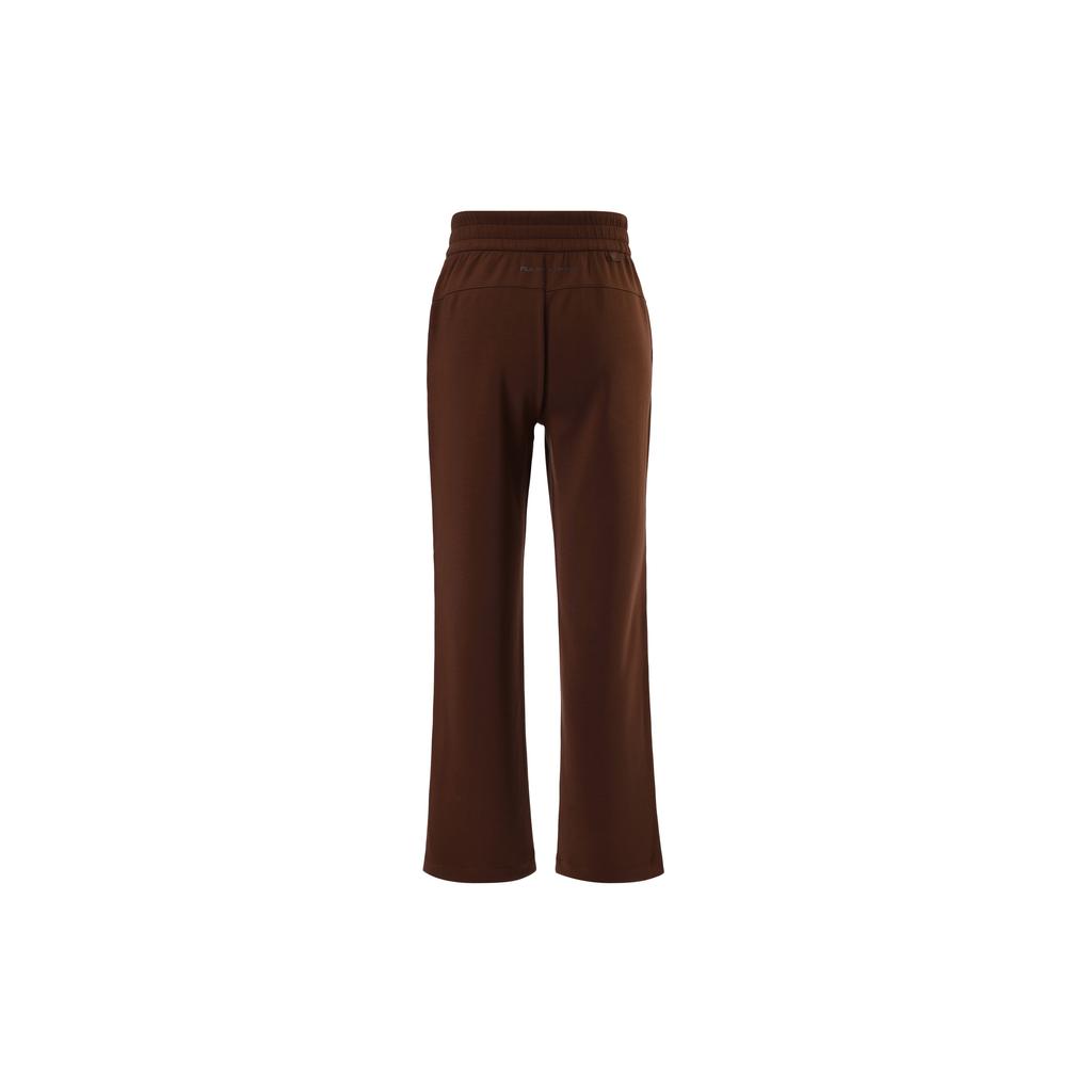New FILA Knitted Sports Pants Women's Bitter Coffee Brown A11W441608F-BN