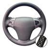 Auto Interior Accessories Hand Stitched Non-slip Artificial Leather 2008 - 2010 Steering Wheel Cover For Hyundai Elantra