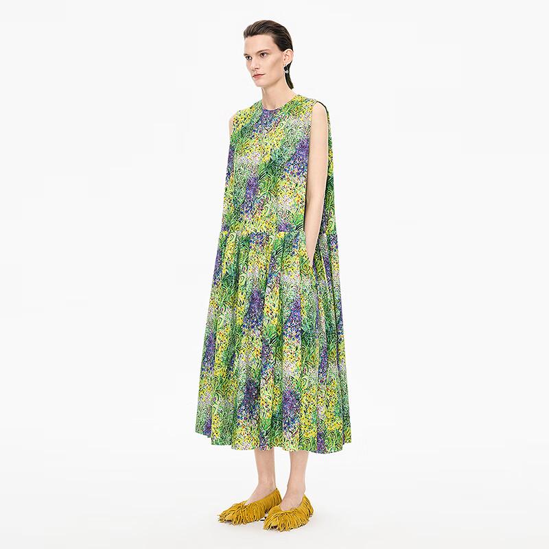 

JNBY 2025 Autumn Sleeveless Sheath Dress L