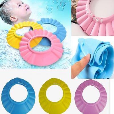 Verstellbare, weiche Baby-Kinder-Shampoo-Badewannen-Duschhaube, Shampoo für Kinder, Kopf bis Baby-Dusche-Hut