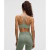Lululemon Flow Y BrA Nulu  Light Support  A C Cups Willow leAf