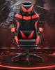 Ergonomic Racing Gaming Chair Adjustable Swivel PU Leather with Headrest and Lumbar Support For Office Computer Living Room