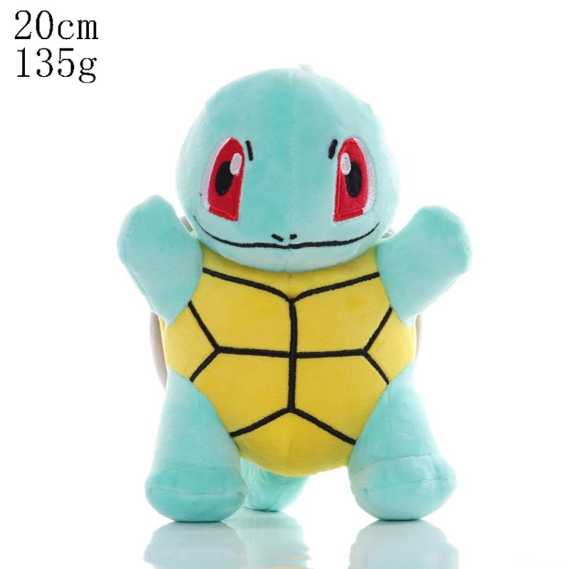 Pikachu Peluche Squirtle Bulbasaur Charmander Cyndaquil Plush Stuffed Toys Hobbies Collection Xmas Birthday Gifts