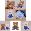 Plush Bear Couple Toy With Pp Cotton Filling For Romantic Gifts And Bed Decor