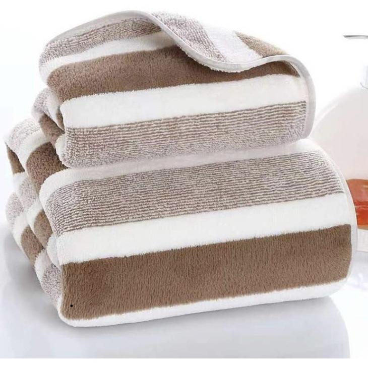 

Набор банных полотенец из кораллового флиса для мужчин и женщин Face Towel 35*75 кофейный