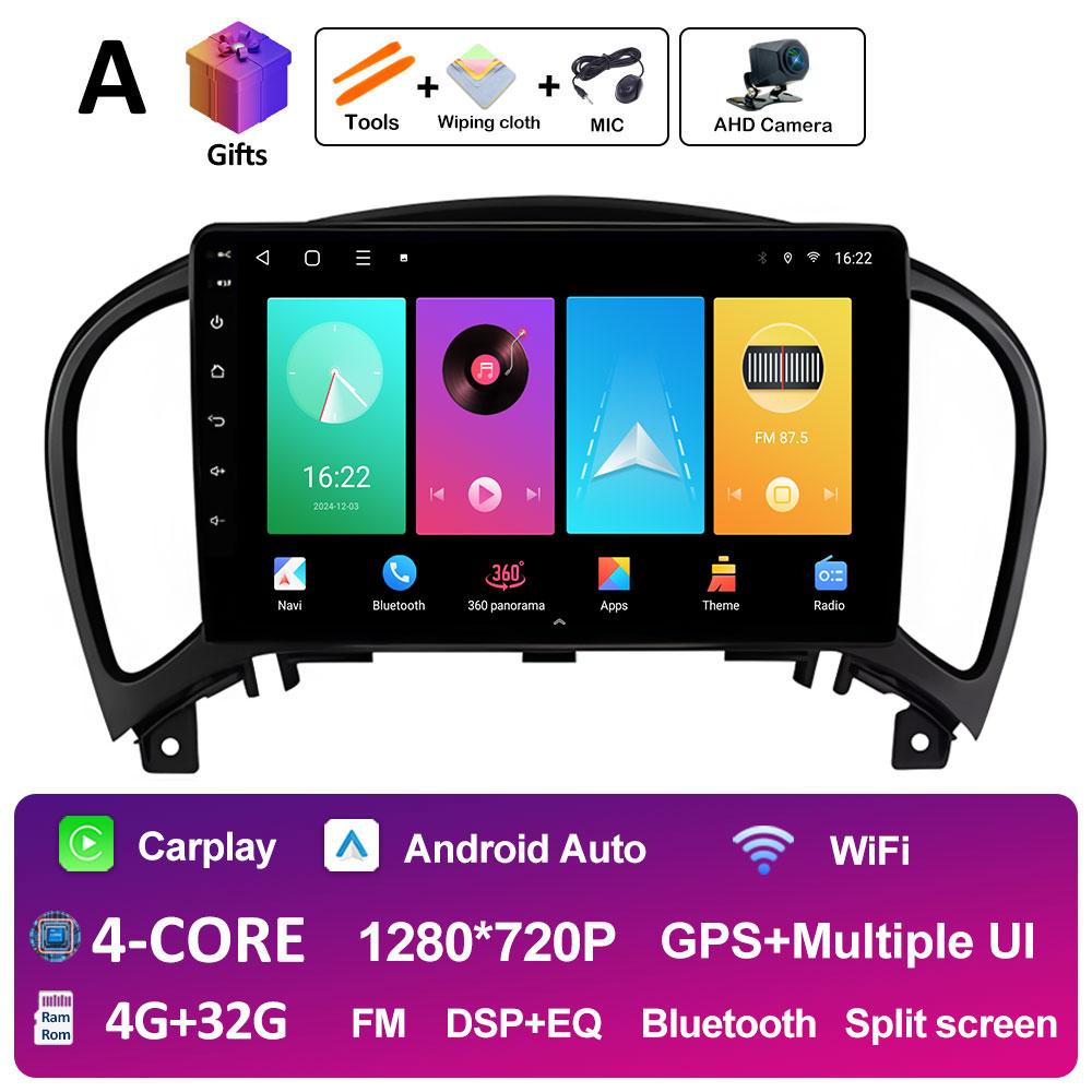 Intelligent System GPS Navigation For Nissan Juke YF15 2010 2011 2012 2013 2014 DSP Stereo Car Video Player QLED IPS Screen WIFI