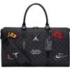 Jordan Монограма 25л Модна універсальна поліестерова дорожня сумка Унісекс сумки Чорна MM9157-023