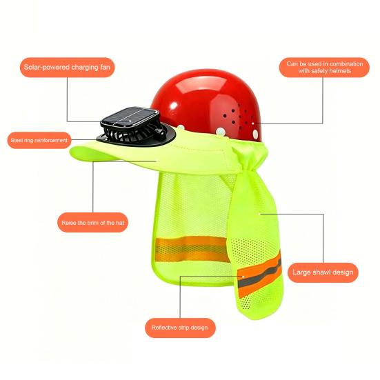 Conception Ventilée Protection UV Anneau Fabriqué en Fibre de Polyester de Haute Qualité 1 Pièce