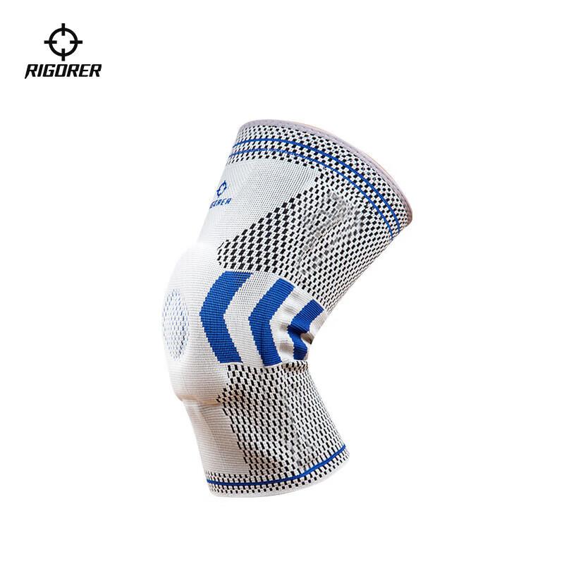 ZunZhe Men s Lightweight Strapless Sports Knee Brace (Single) XL