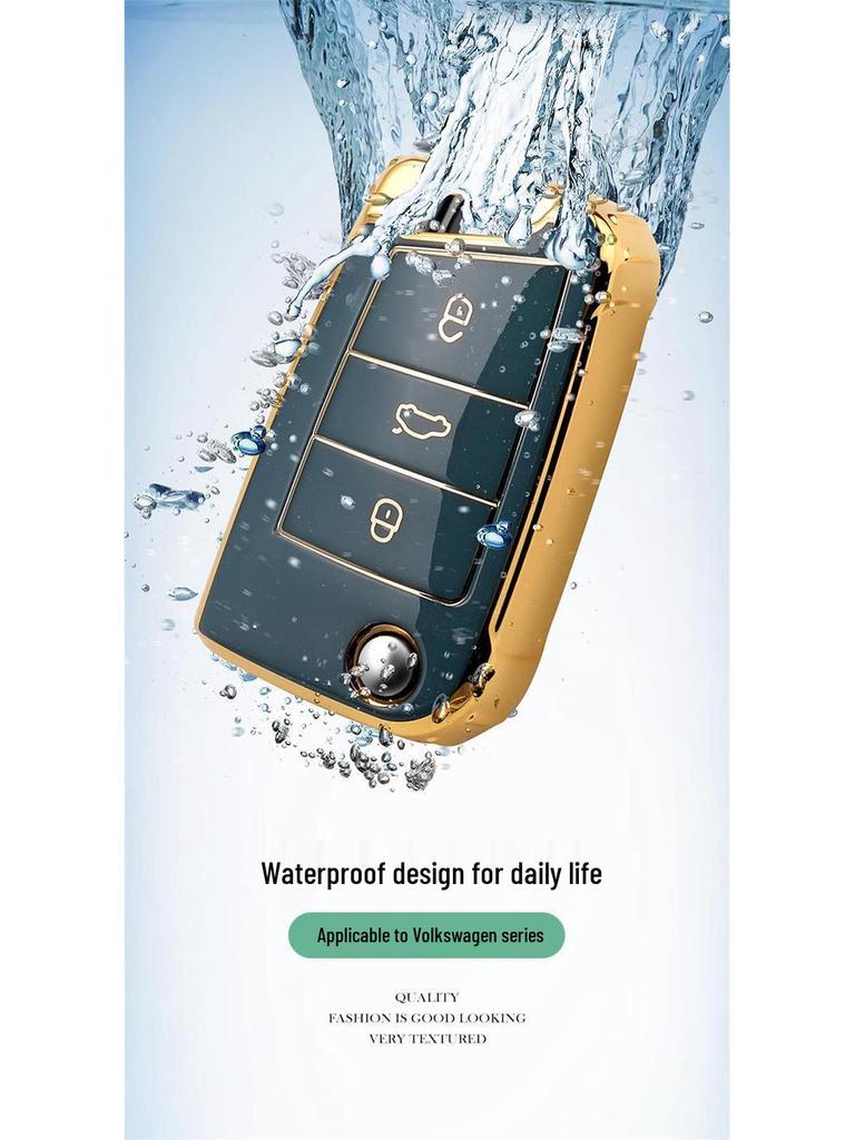 Tiguan L/X Key Case 2022: Full Coverage, One-Button Start, Unisex