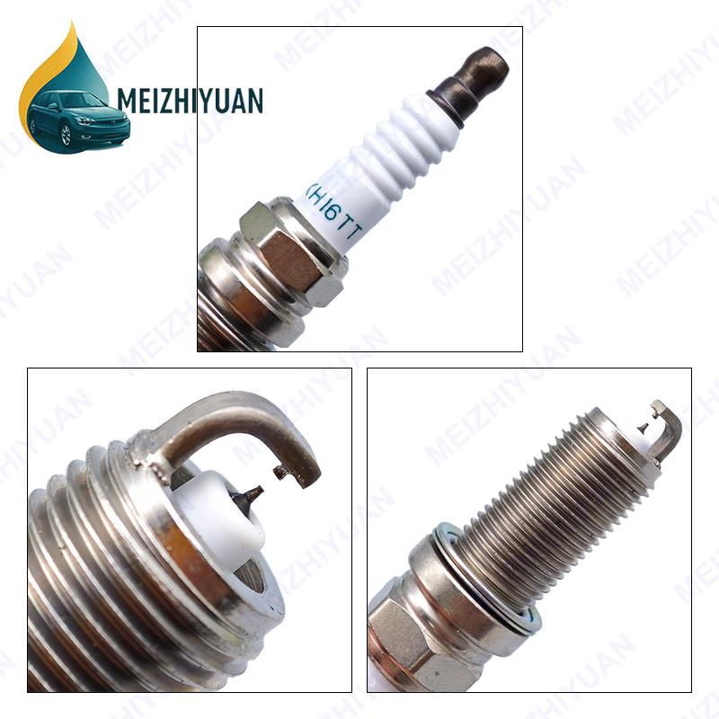 4pcs IKH16TT 4703 Dual Iridium TT Spark Plug for PEUGEOT 206 207 307 308 406 407 TU5JP4 EW10J4 Toyota Hyundai Highlander Sonata