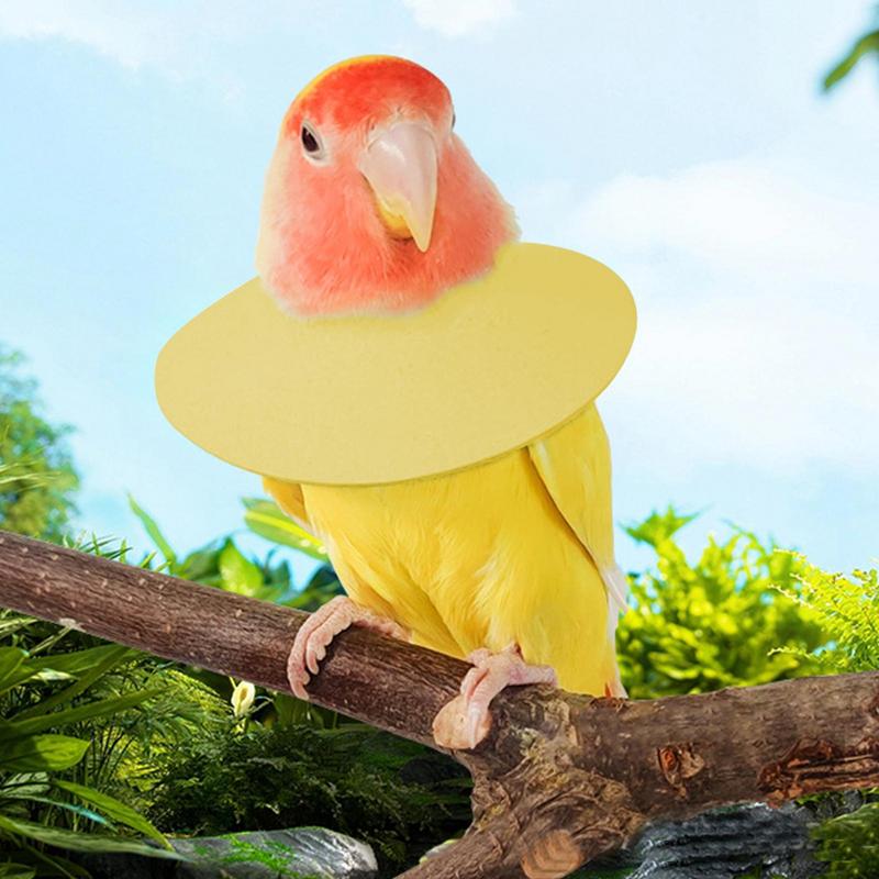 Parrot Anti Bite Collar Soft Bird Collars Breathable Anti Bite Cone Collar Soft Protective Cone Collar Parrot Neck Collar