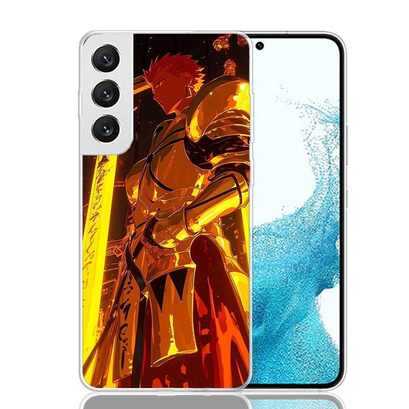 Fate Zero Stay Night Gilgamesh Phone Case For Samsung Galaxy S26 S25 Edge S24 S23 FE S22 Ultra S21 Plus S20 + Fundas Cover Coque