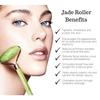 1PC Smooth Natural Jade Roller Massage Tool Facial Massager Beauty Tool for Face