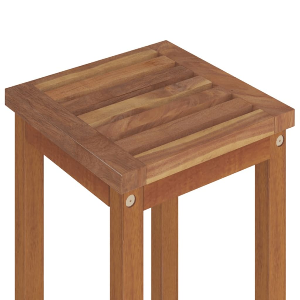 Vidaxl 3-Cz. Garden Bar Furniture Set, Solid Acacia Wood