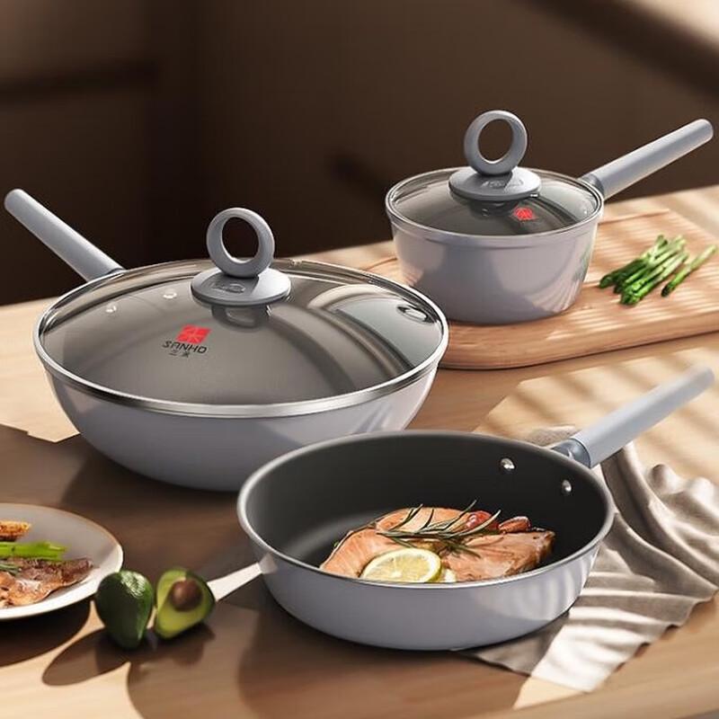 

Sanhe 3-Piece Non-stick Cookware Set