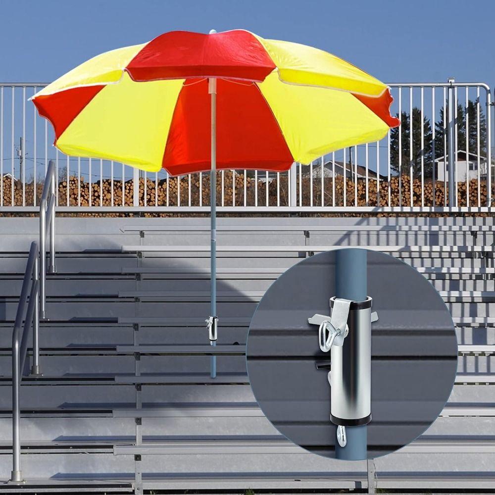 Heavy Duty Patio Umbrella Holder Easy To Install Umbrella Clip Deck Umbrella Stand Outdoor