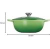 Le Creuset Signature La Marmite 26 Cm Bamboo Green 4.1 L (21114264080430)
