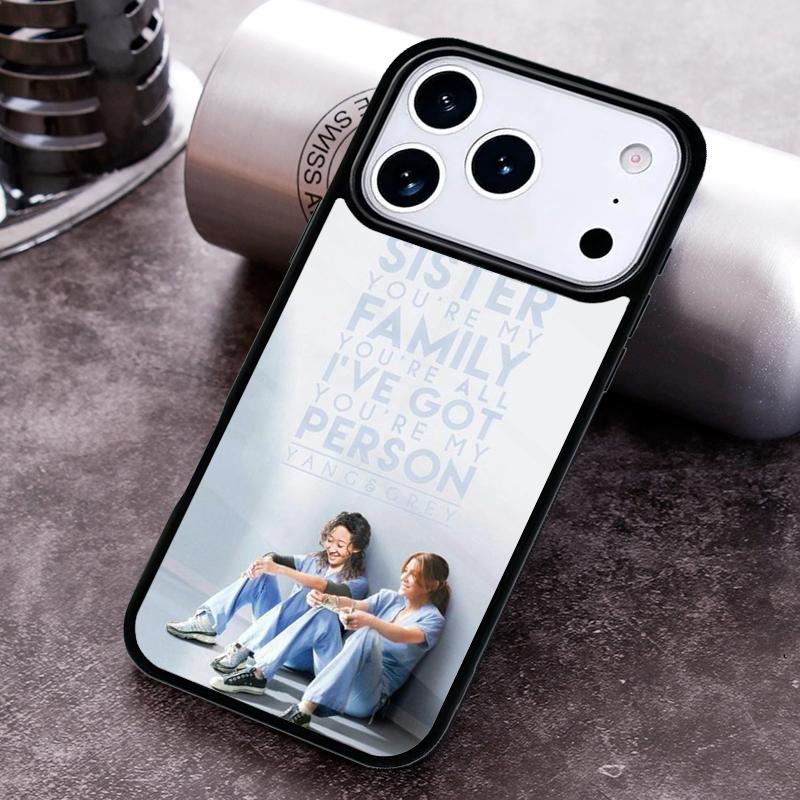 Greys Anatomy You are my person Phone Case for iPhone 17 16 15 Pro Max Air 14 13 12 11 Plus Shockproof Cover