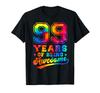 99th Birthday Tie Dye Awesome Women's Men's T-Shirt