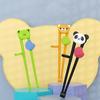 For Children Cartoon Animal Chopsticks Cute Bear Panda Elementary Learning Chopstick Baby Kids Training Tableware Food Sticks