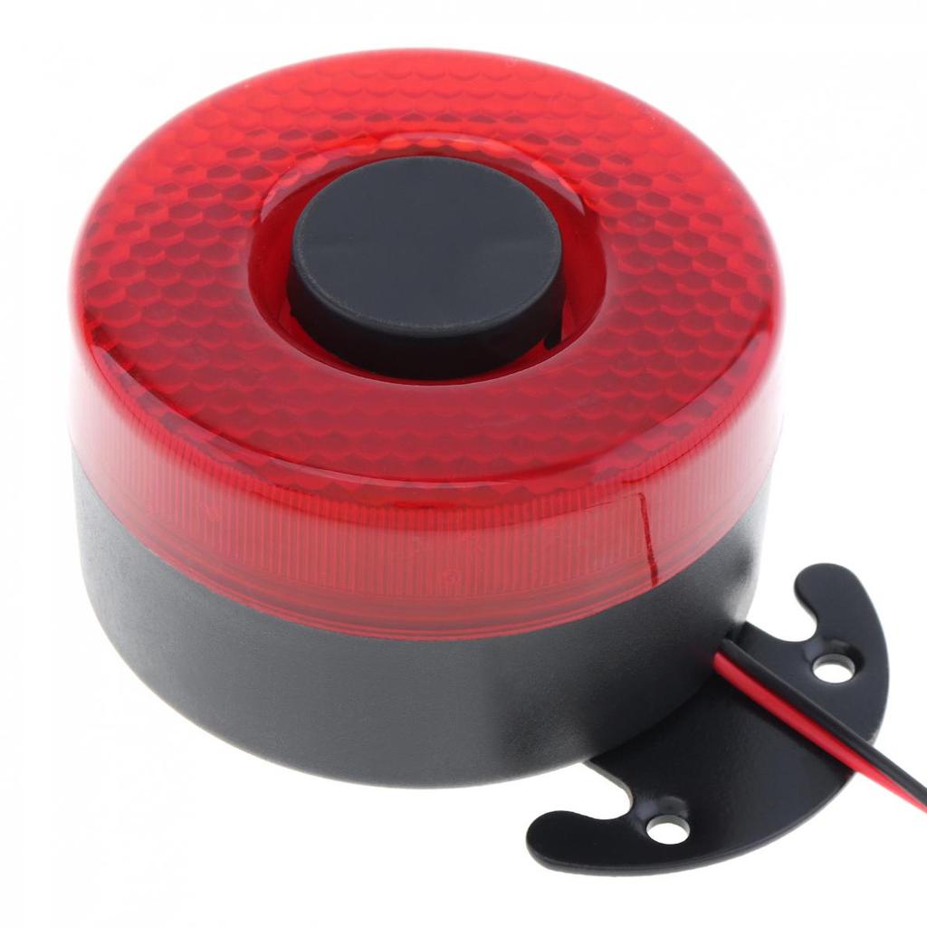 12V / 24V 15W 105dB Reversing Accessories Buzzer Horn Auto Warning Back Up Car Reversing Alarm Speaker Siren with Light