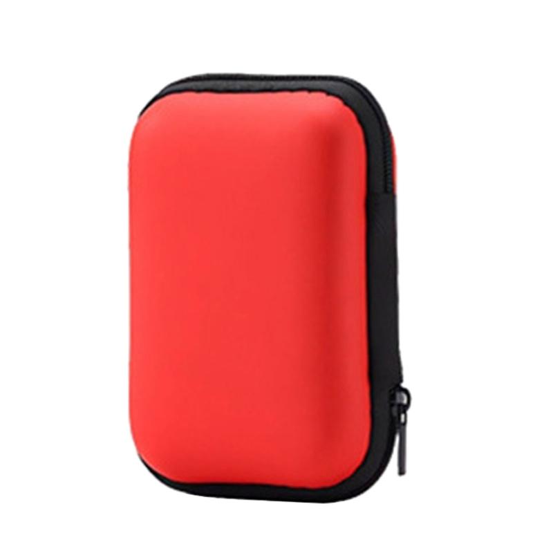 Handheld Game Console EVA Bag with Pocket Scratchproof Storage Box for R36S Protector Case Travel Carrying Pouch