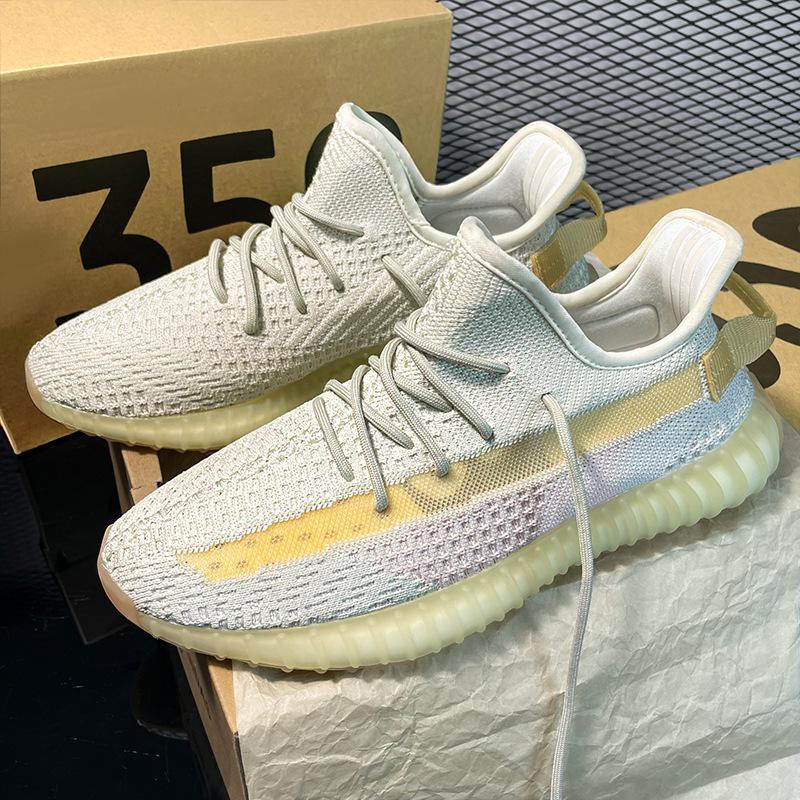 Putian coconut shoes are really explosive large size shoes 350 black gypsy stars breathable casual men's and women's sports shoes running sports shoes