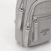Borsa a petto resistente in tessuto Oxford con tasche multiple – Borsa a tracolla leggera unisex per viaggi, attività all'aperto e uso quotidiano