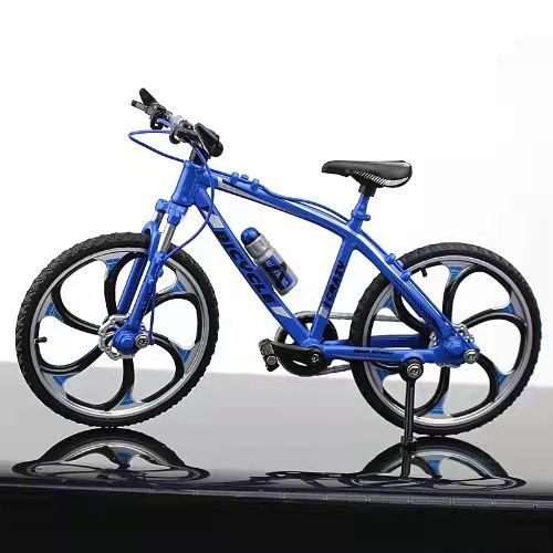Legierung Mountainbike Modell Simulation Downhill Racing Mini Metall Spielzeug Fahrrad Mit Pedalverbindung Hinterrad Dekoration Sammlerstück