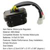 R2001.0.2A Motorcycle Voltage Regulator High Precise Replacement ABS Easy Installation Voltage Regulator