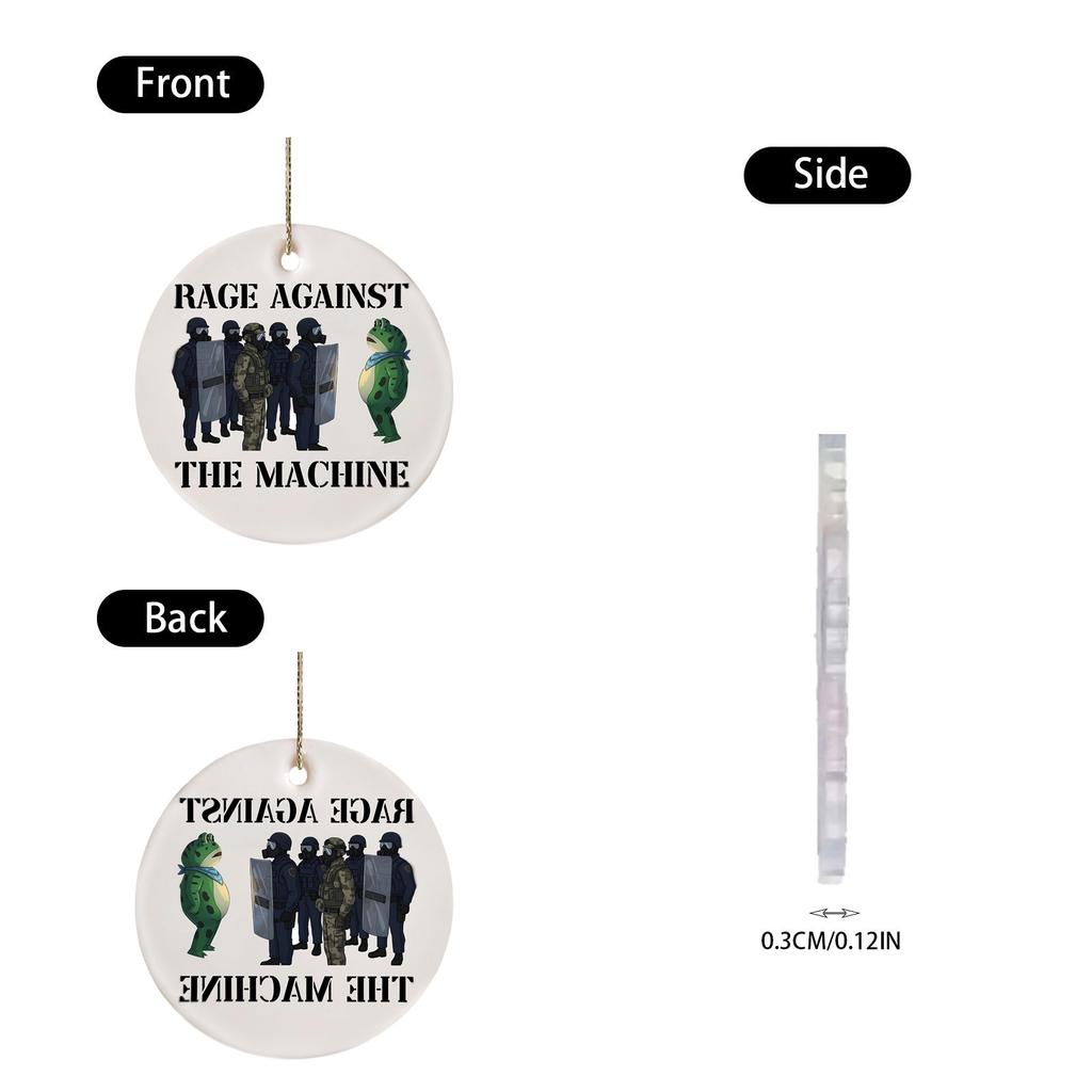 2D Juledekorasjon Anheng Juletremerke Temafest Håndverk Ornament