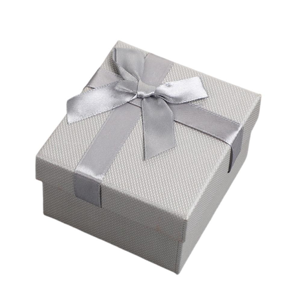 Dustproof Gift Packing Box Bowknot Design Gift Show Case Jewelry Packing Case Gift