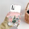 Phone Case For Samsung A15 A13 A35 A55 A51 A71 A41 A31 A21S A05 A17 A23 A25 A33 A53 A73 5G A07 4G Cover Cartoon Christmas Style