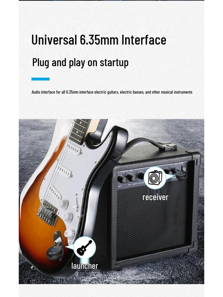 A8-A14 Wireless Guitar Audio Transmission System