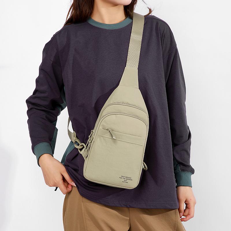 Men Women Chest Bag Sports Riding Lightweight Shoulder Bag