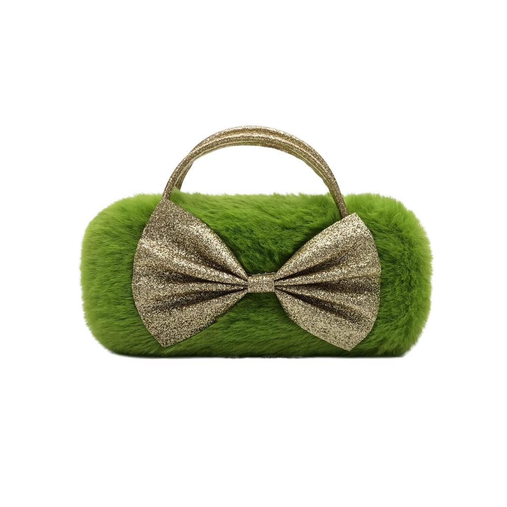 Einhorn Plüsch Brillenetui & Regenbogen Handtasche – Niedliche Cartoon Aufbewahrung für Schmuck, Make-up & Kleine Gegenstände.