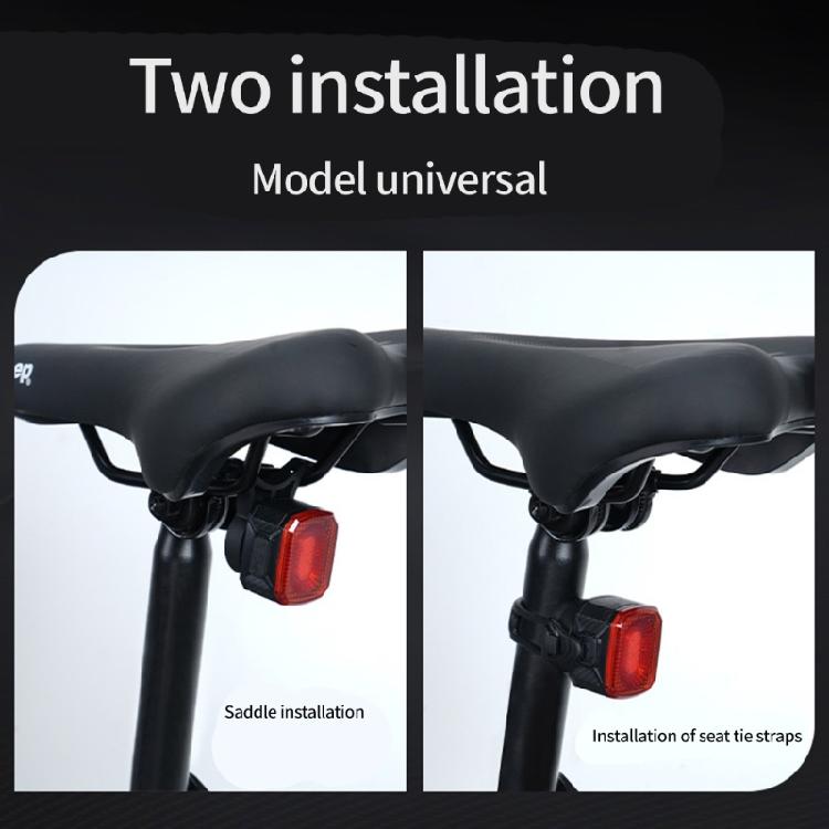 Road Bike Security Light Rechargeable Bicycles Light Night Cycling Tail Light for Mountain Bikes & Commuters