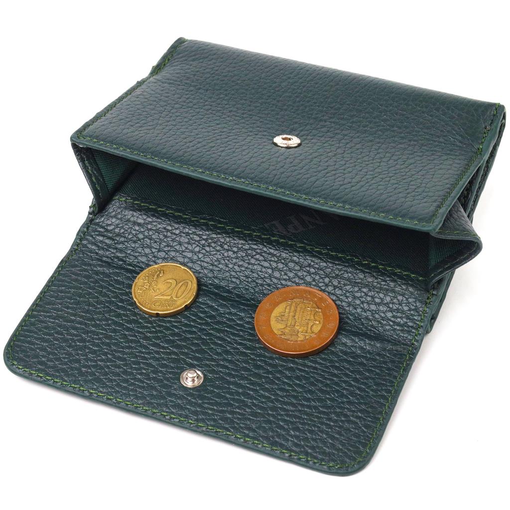 Praktická dámská peněženka z pravé kůže CANPELLINI Wallet 21596 Green