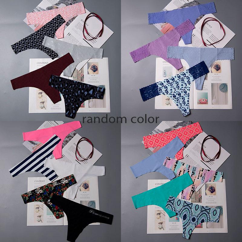 Sexy Ladies Cotton Mesh Transparent Panties Thongs String lingerie Fashion Low-Rise Women Underwear Seamless Briefs 1pcs yq02