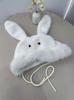 Cute Rabbit Ears Plush Hat Women's Autumn and Winter Cold Riding Ear Hat Plush Warm Lei Feng Hat