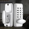 Apartments Homes Hotels Combination Lock Mechanical Long-lasting Reliable Security Versatile Waterproof Zinc Alloy