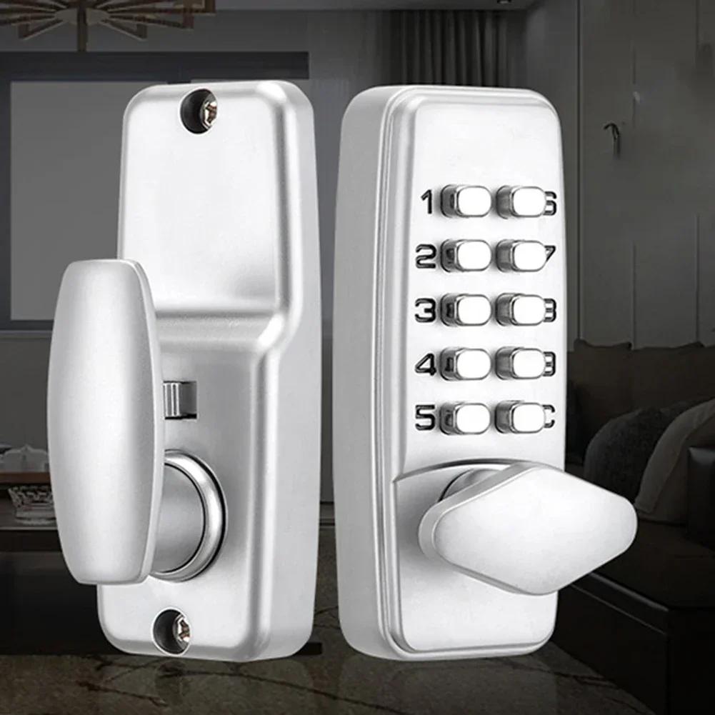 Apartments Homes Hotels Combination Lock Mechanical Long-lasting Reliable Security Versatile Waterproof Zinc Alloy
