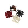 Mini Hair Grab Trend High Ponytail Grab Clip Braided Hair Side Clip Simple Matte Glossy Top Clip