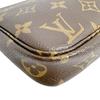 LOUIS VUITTON Monogram Pouch Monogram canvas Brown Women M51980 Used